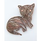 Винтажная брошь. Филигрань. Казаково.