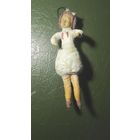 Елочная игрушка 40-50х годов. Пионерка,, страшная!!!