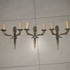 Бра светильники. Бронза Позолота. Ампир.