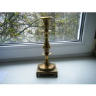 Бронзовый Подсвечник 19 век. Р.И. Высота 25 см.