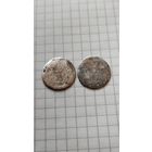 Гривенники 1787 и 1791 гг. Россия.