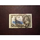 Британская колония Золотой Берег 1935 г.Король Георг VI и Виндзорский замок./07а/