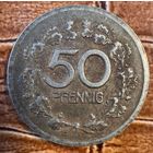 Монета 50 пфеннигов 1918 год. Фохвинкель. Веймарская республика.