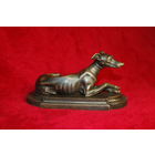 Статуэтка английская борзая , бронза