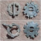 Застежка красивая,  цена за пару.+ бонус.