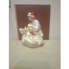 Фарфоровая статуэтка =Иван царевич и лягушка=Минск старый