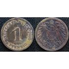 YS: Германия, Рейх, 1 пфенниг 1900D, KM# 10 (2)