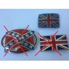 Британский флаг Пряжка для ремня Цена за 1