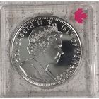 1 крона 2009 Канада ванкувер зимние Олимпийские игры серебро