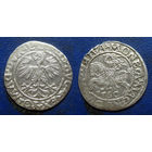 ВКЛ. Полугрош 1560 года. L/LITVA.