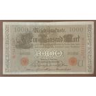 Банкнота 1000 марок 1910 год. Германская империя