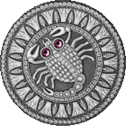 ТОРГИ. Серебро. Скарпіён . Скорпион , Scorpio ,  серебро , 20 рублей . Знаки Зодиака . Гороскоп. Гараскоп . Редкая !