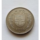 Швейцария 5 франков, 2008