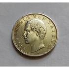 3 марок 1908 г. 900пр,. Бавария. Отто I.Германская империя. Тираж 680 529 т.