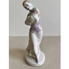 СТАТУЭТКА ФАРФОРОВАЯ "ЛОКОТКИ. ПЛЯСУНЬЯ". МФФЗ (МИНСК). ПЕРВЫЙ СОРТ. СОСТОЯНИЕ. ВЫСОТА 15 СМ. СМ.ФОТО, ОПИСАНИЕ.