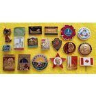 Коллекция значков (19 шт.)