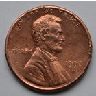 США, 1 цент 1990 г. D