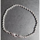 Браслет витая пара серебро 925 #43, С РУБЛЯ! МНОГО ЛОТОВ С РУБЛЯ! БЕЗ МЦ