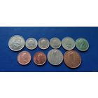 Сборка центов (Канада) и пенсов (Ирландия) (Состояние на фото)