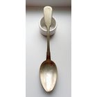 Ложка столовая, Германия, ХIX век. Серебрение!