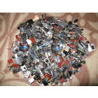 Лот различных радио деталей по объёму большая 200 гр банка из под кофе полная