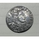 Трояк 1589г. Рига. Коллекционный. Редкий.