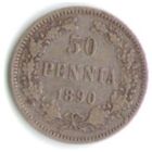 50 пенни 1890 год _состояние VF