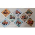 Тракторы Монголия 1982 - техника транспорт ромбы