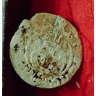 Польша 1 полторак 1633 Сигизмунд III не частая, штемпель после смерти