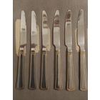 Набор ножей 6 шт. нержавейка с позолотой