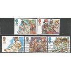 Британия. Рождество. 1994г. Mi#1539-43. Серия.