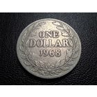 Либерия 1 доллар 1968