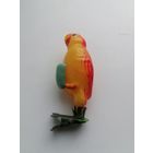 Елочная игрушка СССР, попугай с Ватой, Айболит