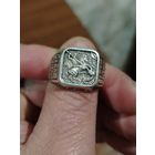 Перстень мужской серебро