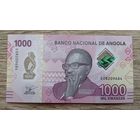 Werty71 Ангола 1000 кванза 2023 год UNC полимер банкнота