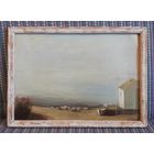 Картина маслом по картону, 1992г, с автографом художника