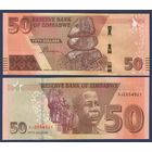 Зимбабве, 50 долларов 2020 г., P-W105, UNC