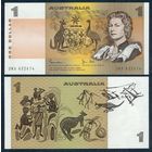 Австралия 1 доллар 1974 - 1983 год, UNC
