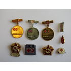 Знак. Значок. Медаль. Комплект. Донор СССР 1, 2, 3-я степень. Ретро СССР. Цена за все значки.