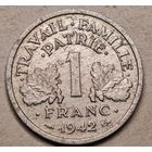 1942 год франк Франция