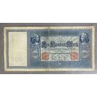 Банкнота 100 марок 1910 год. Красная печать. Германская империя