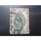 Россия, 1889. Стандарт, герб, 2 коп.