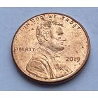 1 цент 2019 г., США
