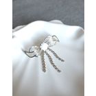 Брошь бантик винтажная ретро 90х гг