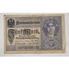 1917 год Германия 5 марок