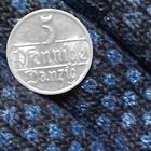 5 пфеннигов (1928г.) г.Данциг.