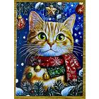 Открытка новогодняя чистая 10х15 см.