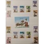 РАСПРОДАЖА КОЛЛЕКЦИИ. Вьетнам, марки "флора - японская экибана"