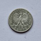 Монета СЕРЕБРО Польша 2 злотых 1934 год Ядвига ОТЛИЧНЫЕ