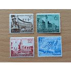 Всемирная ярмарка в Лейпциге, серия 4 марки, Mi 739-742, 3 марта 1940 года. MNH.